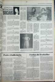 Página do jornal Correio do Ceará de junho de 1979