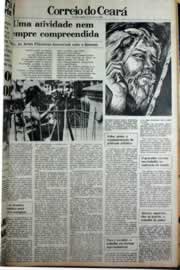 Página do jornal Correio do Ceará de junho de 1979