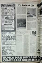 Página do jornal Correio do Ceará de junho de 1979