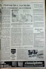 Página do jornal Correio do Ceará de junho de 1979