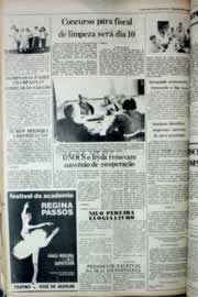 Página do jornal Correio do Ceará de junho de 1979