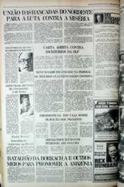 Página do jornal Correio do Ceará de junho de 1979