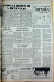 Página do jornal Correio do Ceará de junho de 1979