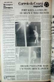 Página do jornal Correio do Ceará de junho de 1979