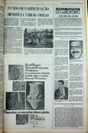 Página do jornal Correio do Ceará de junho de 1979