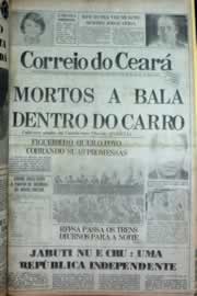 Página do jornal Correio do Ceará de junho de 1979