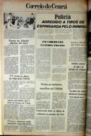 Página do jornal Correio do Ceará de setembro de 1979