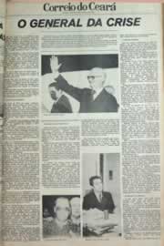 Página do jornal Correio do Ceará de setembro de 1979