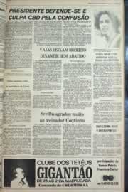 Página do jornal Correio do Ceará de setembro de 1979