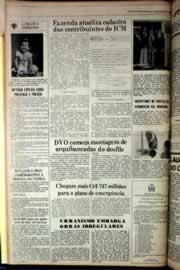 Página do jornal Correio do Ceará de setembro de 1979
