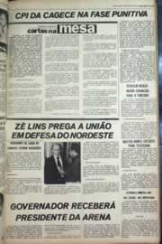 Página do jornal Correio do Ceará de setembro de 1979