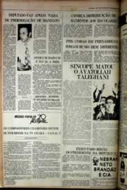 Página do jornal Correio do Ceará de setembro de 1979