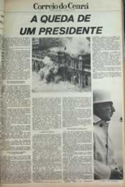 Página do jornal Correio do Ceará de setembro de 1979