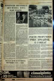 Página do jornal Correio do Ceará de setembro de 1979