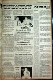 Página do jornal Correio do Ceará de setembro de 1979