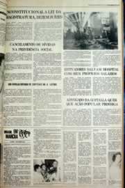 Página do jornal Correio do Ceará de setembro de 1979