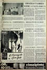 Página do jornal Correio do Ceará de setembro de 1979