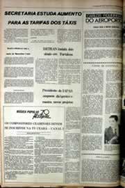 Página do jornal Correio do Ceará de setembro de 1979