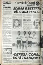 Página do jornal Correio do Ceará de setembro de 1979