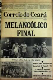 Página do jornal Correio do Ceará de setembro de 1979
