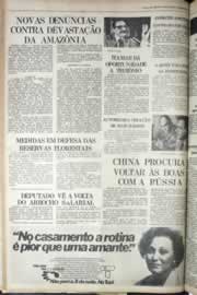 Página do jornal Correio do Ceará de setembro de 1979