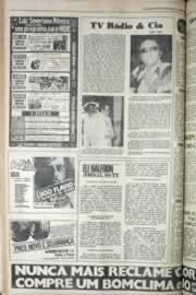 Página do jornal Correio do Ceará de setembro de 1979