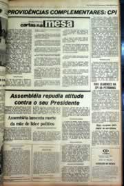Página do jornal Correio do Ceará de setembro de 1979