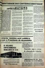 Página do jornal Correio do Ceará de setembro de 1979