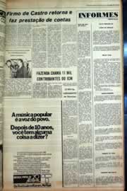 Página do jornal Correio do Ceará de setembro de 1979