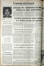 Página do jornal Correio do Ceará de setembro de 1979
