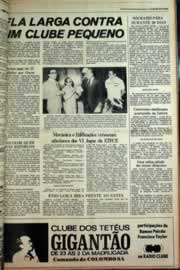Página do jornal Correio do Ceará de setembro de 1979