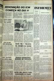 Página do jornal Correio do Ceará de setembro de 1979