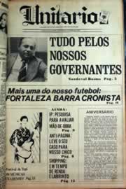 Página do jornal Correio do Ceará de setembro de 1979
