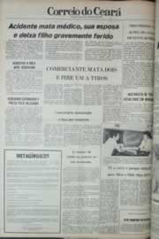 Página do jornal Correio do Ceará de outubro de 1979