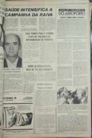 Página do jornal Correio do Ceará de outubro de 1979