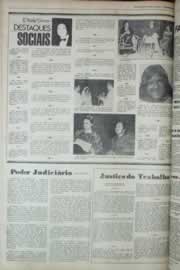 Página do jornal Correio do Ceará de outubro de 1979