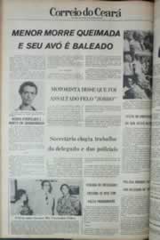 Página do jornal Correio do Ceará de outubro de 1979