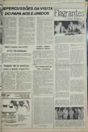 Página do jornal Correio do Ceará de outubro de 1979