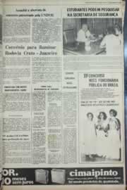 Página do jornal Correio do Ceará de outubro de 1979