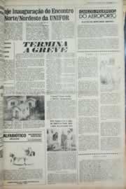 Página do jornal Correio do Ceará de outubro de 1979