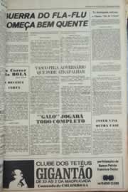 Página do jornal Correio do Ceará de outubro de 1979