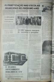 Página do jornal Correio do Ceará de outubro de 1979