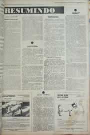 Página do jornal Correio do Ceará de outubro de 1979