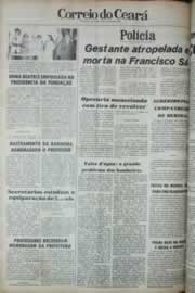 Página do jornal Correio do Ceará de outubro de 1979