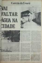 Página do jornal Correio do Ceará de outubro de 1979