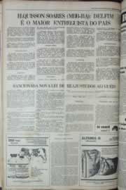 Página do jornal Correio do Ceará de outubro de 1979