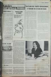 Página do jornal Correio do Ceará de outubro de 1979