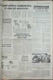 Página do jornal Correio do Ceará de outubro de 1979