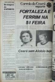 Página do jornal Correio do Ceará de outubro de 1979