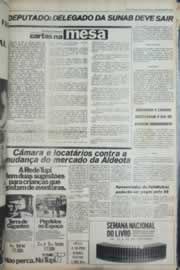 Página do jornal Correio do Ceará de outubro de 1979
